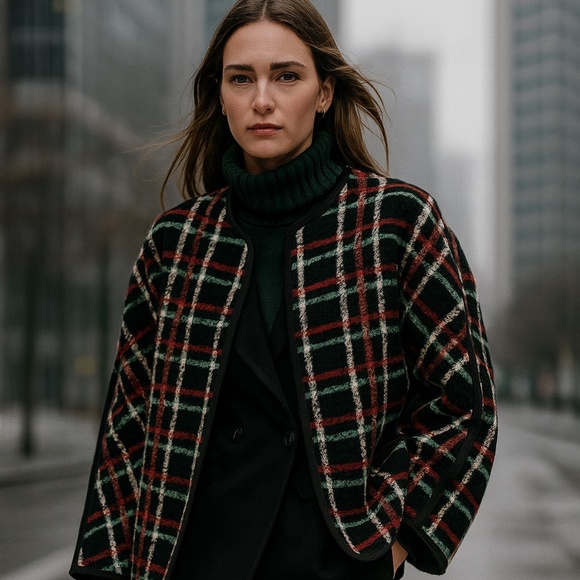 Chloe Jackets & Blazers - Chloe Dark Green Blue Blazer 40